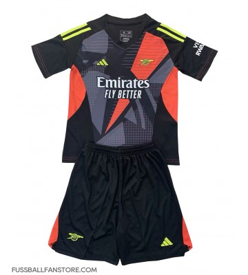 Arsenal Torwart Replik 3rd trikot Kinder 2024-25 Kurzarm (+ Kurze Hosen)